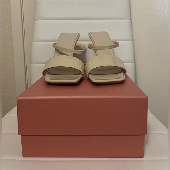 Cult Gaia Rene Sandal Off White